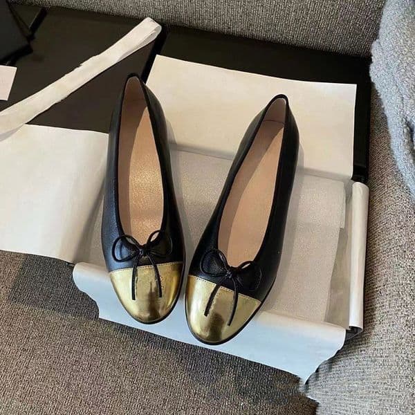 Paris designer leather Ballet Flats Ballet Shoes Women brands Quilted Slip on Ballerina Round Toe Ladies Dress Hand-woven Shoes US SIZE 34-42 yht0001