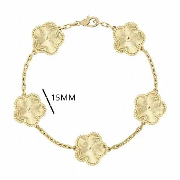 Bracelets Jewlery Clover For Women Stainless Steel Custom Made Leaf E Designer Jewelry Fashion Bracelet Tb339 53E2 532