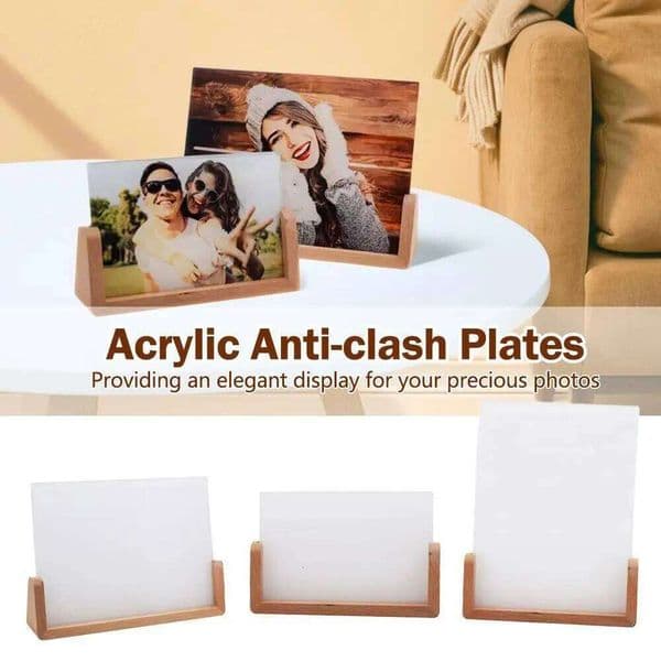 Clear Display Picture Sublimation Blank Acrylic Photo Frame Blanks For Christmas/Home Decor/DIY Craft C260205 thumbnail 2