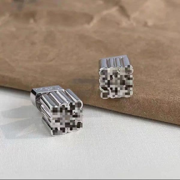 Elegant Solid Copper-Gold Stud Earrings for Ladies: Distinctive Designer Accessory Collection