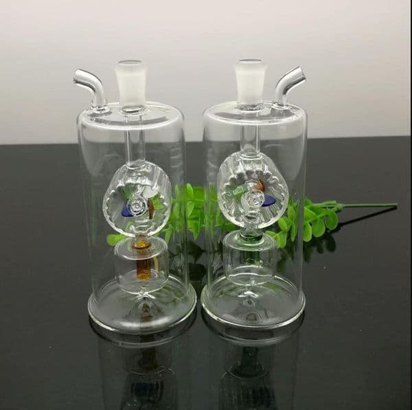 Smoking Pipes bongs Manufacture Hand-blown hookah Classic Silent Filter Glass Windmill Water Smoke Bottle