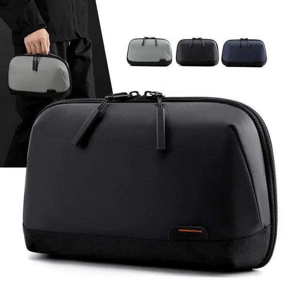 Travel Organizer Power Bank Pouch Electronics Gadgets Accessorie Case for USB Cable Cords,Hard Drives Storage Bag 26H0205