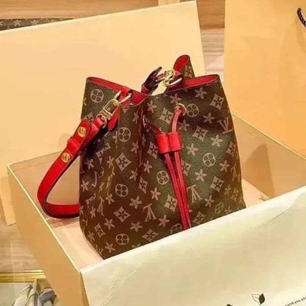 luxury designer bag NEONOE Bucket Shoulder Bags Flower Purses Women Tote Brand Letter Handbags crossbody designer bags designer wallet designer backpack