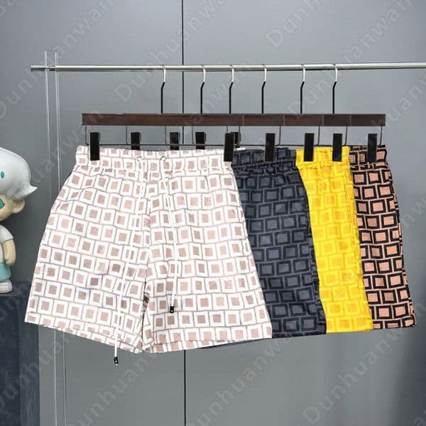 Mens Designer Shorts Summer Luxury Brand Fashion Loose High-Quality Street Clothing Quick Drying Swimsuit Printing Board Beach Pants Men Swim Shorts I66D#