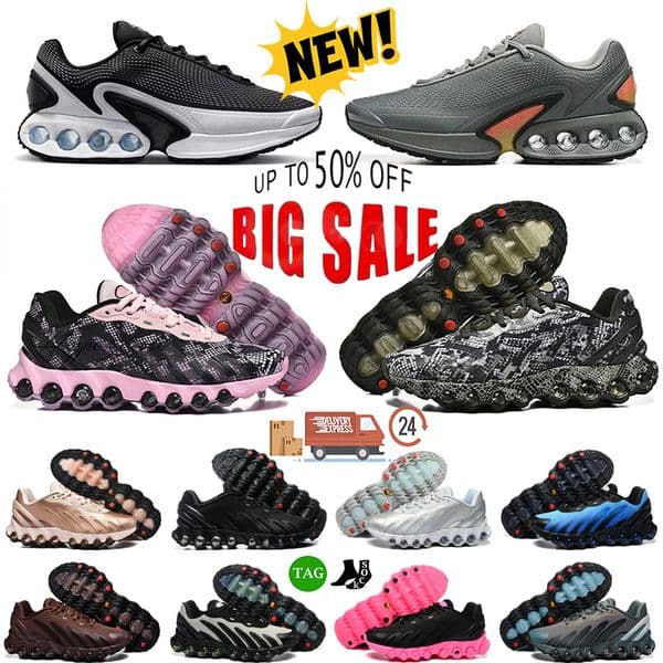 2026 Dn dn8 designer running shoes Whit Black Volt Hyper Pink Bred Panda Safari Half Blue Grey Orange Blueprint Pure Platinum Sail men women outdoor sports sneakers