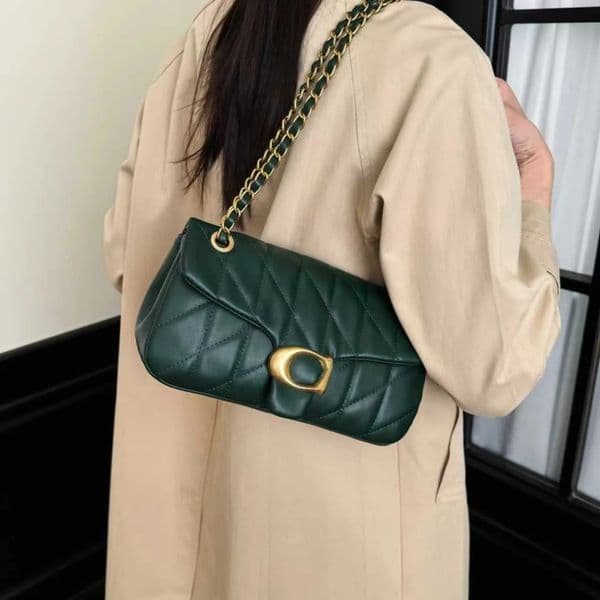 High quality 10A lady leather quilted designer fashion luxury bags simple bag mini classic peplum handbag underarm crossbody envelope wallets tabby vintage stamp