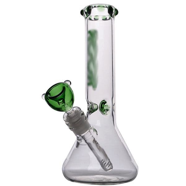 Glasses Bong Heady Bubbler hookahs comb Perc Percolator Bongs Smoking Water Pipes Oil With 14mm bowl 11'' 5afdb