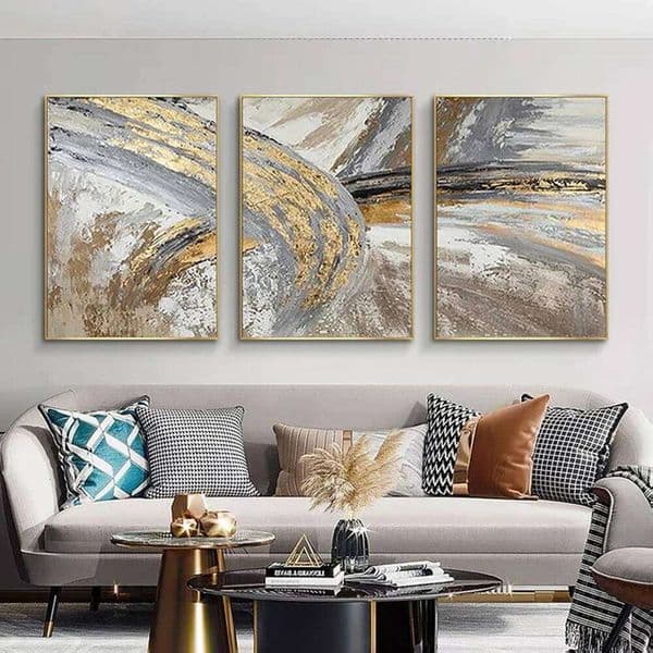 Scandinavian Minimalist Wall Art Light Luxury American Abstract HD Canvas Painting Poster Prints Home Bedroom Living Room Decor 26Y0207