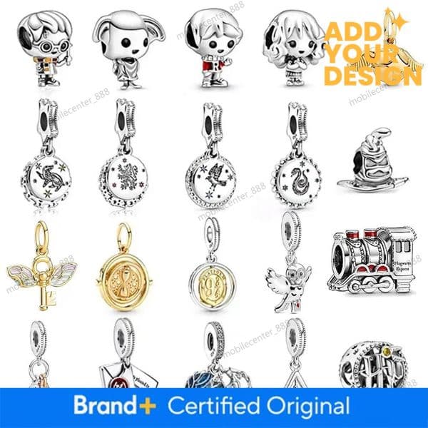 Best-Selling 925 Sterling Silver Disney Series Pendant Charm Bead, Suitable For Original Dly Bracelet! Ladies' Birthday Fashion