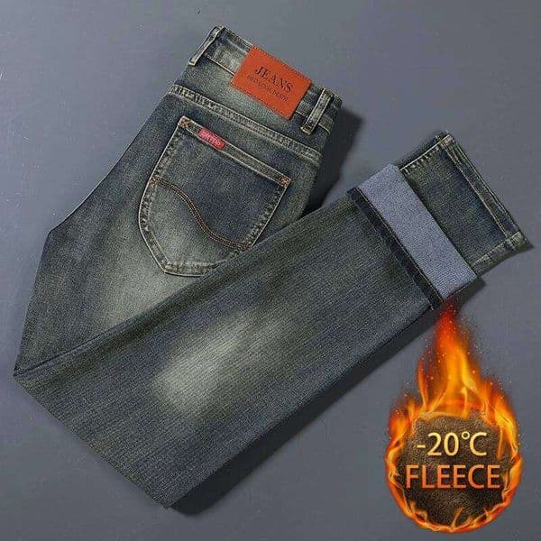 The Men's Autumn Winter Are Made of Comfortable and Durable Denim Fabric with A Casual Design Jeans for Man Pants 26L0507
