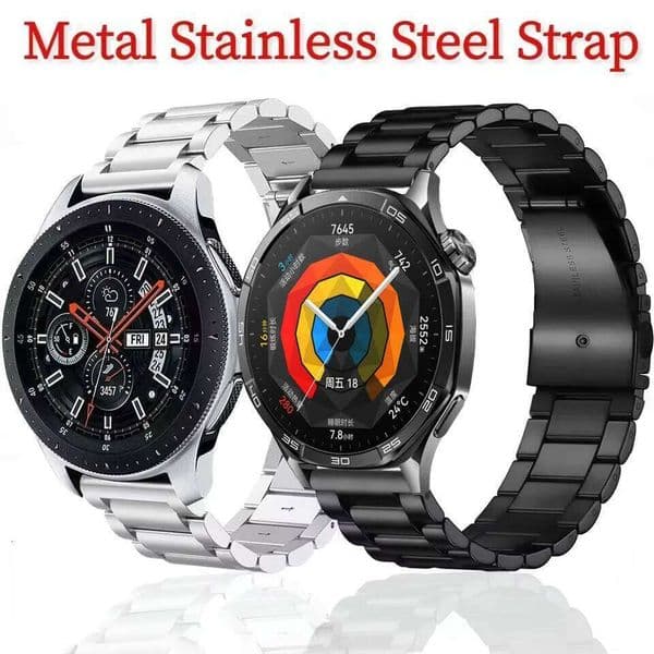 20mm 22mm Metal Huawei GT/2/3/4/GT5/GT6 Pro 46mm Stainless Steel Wristband for Samsung Galaxy Watch 5/6/7 Strap Z260207