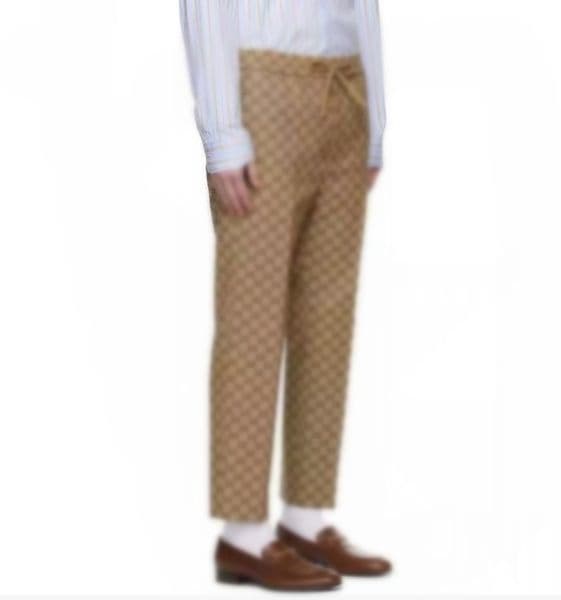 Men designer jeans Letter jacquard Casual luxury pant Joggers Striped Sweatpants men women denim pants free shipping