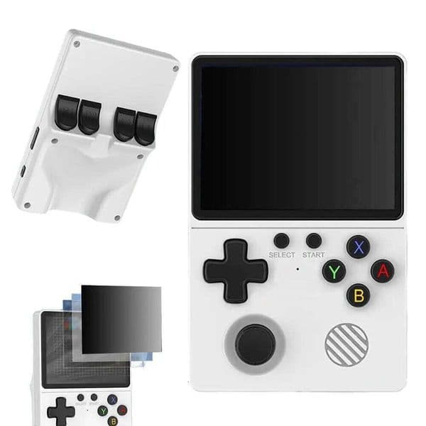 For Retro Video 3 In 1 Handheld Console Screen Game Inch With 3.5 Power Bank IPS X2Q3 X260209
