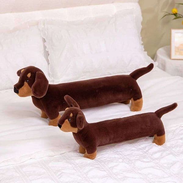 1PC 50cm Giant Stuffed Fill Plush Toy Sausage Dog Enthusiast Birthday and Christmas Gifts for Kids H260209