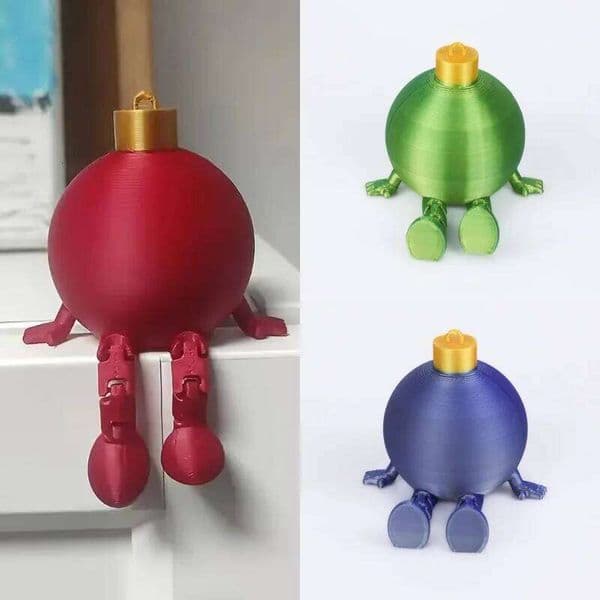 3D printed Balls Tree Mobile Joint Christmas Decorations Interesting Desktop Ornaments 26H0209