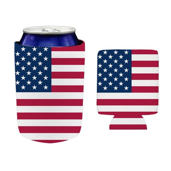 STOCK Us, Canada And Mexico 2026 World Fan Supplies Water Cans Beer Coke Foldable Cup Cover Cup Koozies Customized Free Shipping