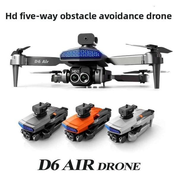 D6 Obstacle Avoidance, Remote Control Aircraft, Optical Flow, Electricall Adjustable, High-Definition Aerial Photograph, Quadcopter Drone Kuhangxin