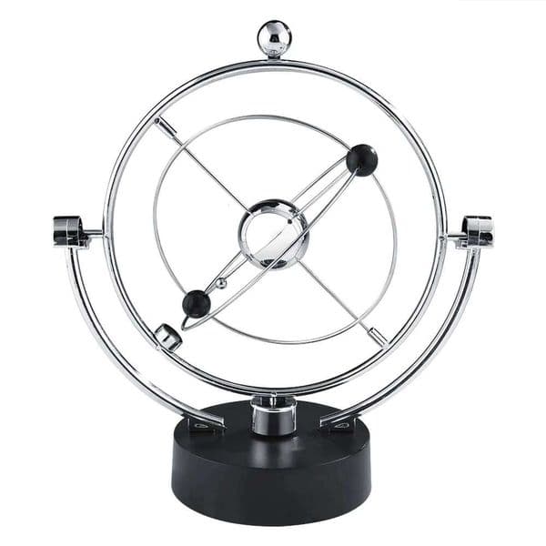 Electric Wiggler Craft Perpetual Motion Movement Home Desk Table Ornament Gift 26H0209