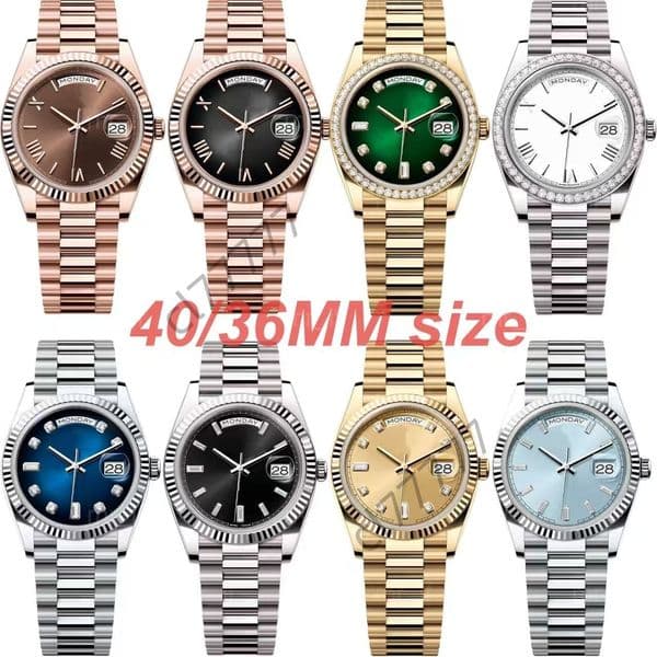 w1_shop Luxury Designer Watches Women and Mens Wath 41mm 36mm 31mm 28mm Mechanical Watch Waterproof Luminous Wristwatches Montre De Luxe Watch Stainless steel Watch