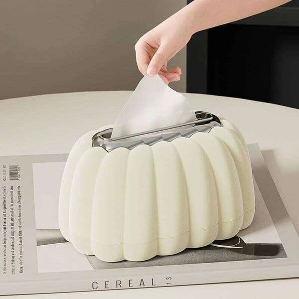Spring Home Creative Office Living Room Simple Cream Style Tissue Storage Box 26H0210