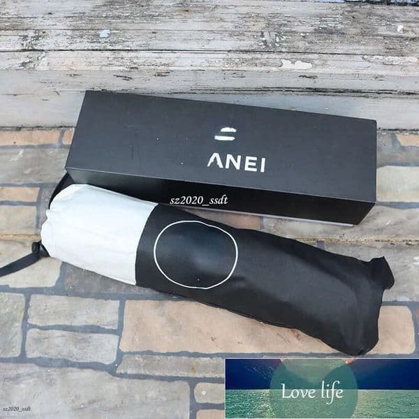 Match all Hepburn style black and white patches, personalized sunshade, vinyl sunshade, folding umbrella, large umbrella gift