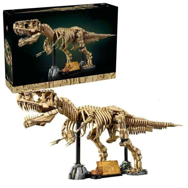 76968 T-Rex Fossils Tyrannosaurus Rex Building Blocks Dinosaur World Park Toys for Kids Boys Birthday Gifts 26H0209
