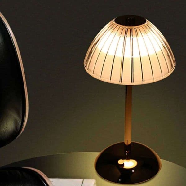 New 3 Color Led Table Dimmable Touch Control Desk Light USB Rechargeable Beside Lamp C260210