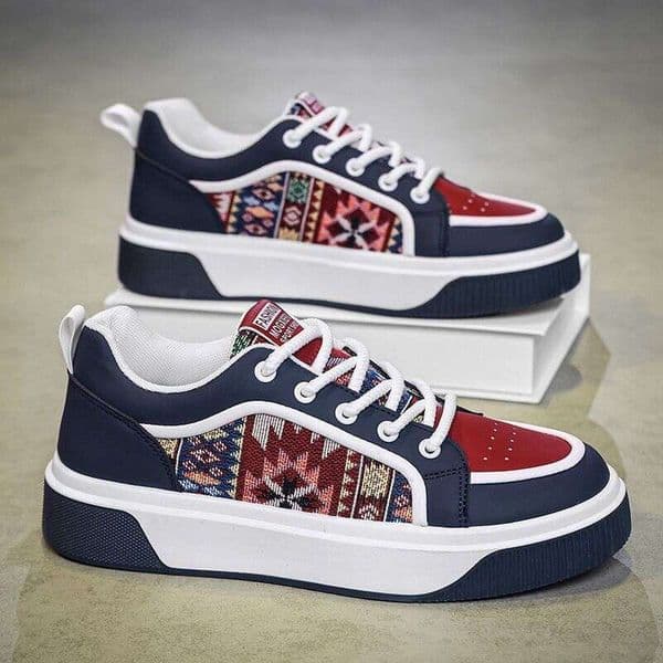 Popular 2025 Autumn Men's New Casual Trendy Sneakers Fashionable Versatile Internet Celebrity Thick-Soled Sports Ins Trend Shoes