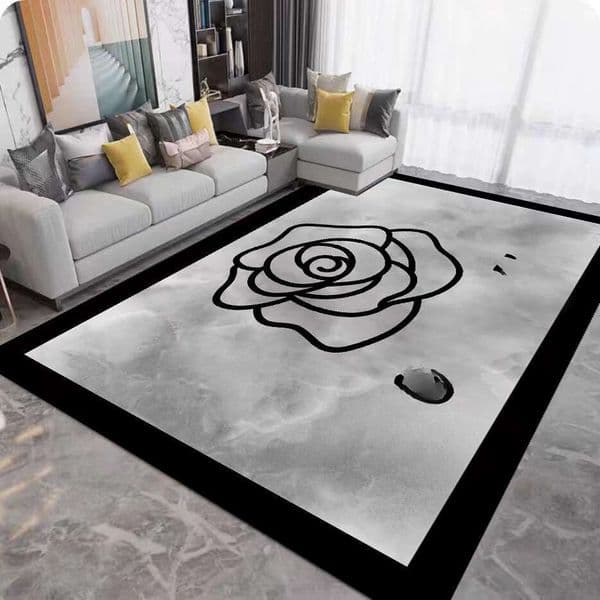 Living Room Carpet Simple Bedroom Bedside Modern Nordic Style Large Area Rug Full Coverage Sofa Coffee Table Mat B2 thumbnail 2
