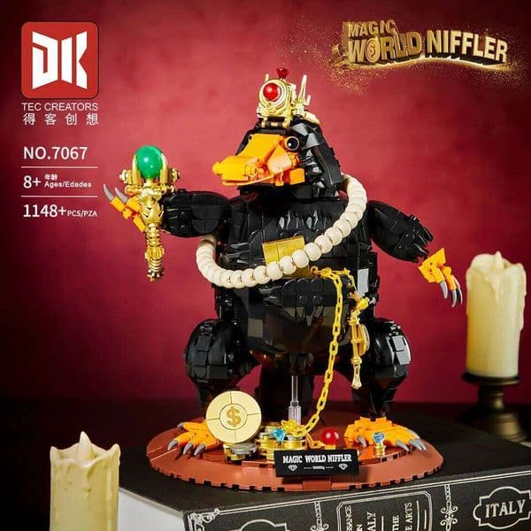 Niffler Building Blocks Fantastic Beasts MOC Magic World 3D Model DIY Bricks Figure Toy For Kid Christmas Gift 26H0209