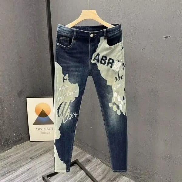 Jeans Men Korean 2025 Slim Casual Pencil Pants Spring Autumn Fashion Skinny Long Kpop Male Mens Jeans Trousers 260122