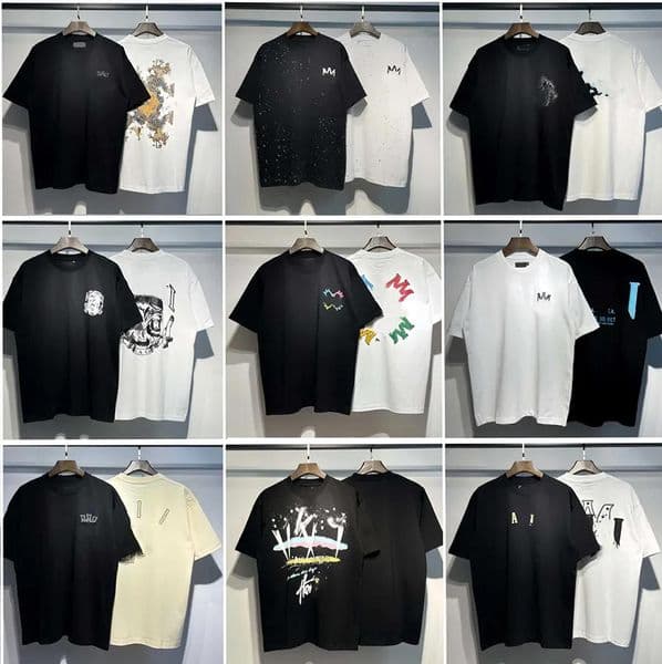 Mens Designer T Shirt Classic Letter Print Short Sleeve T-Shirt Top Streetwear Luxury Brand Unisex Casual Loose Womens Tops Tee