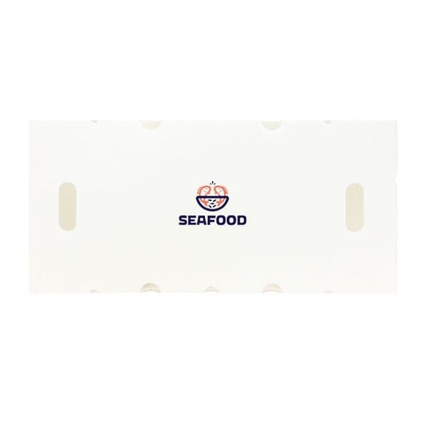 Customized PP Plastic Seafood Warehouse Storage Picking Bin PP Corrugated Seafood Transport Box.