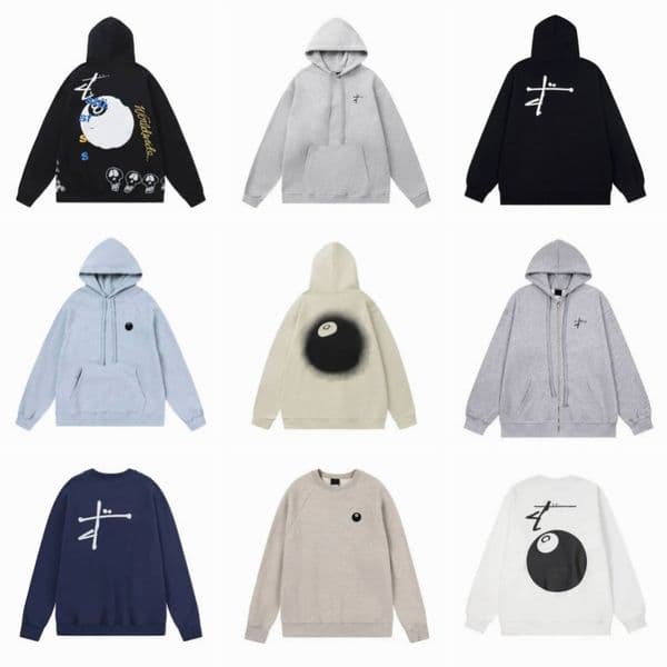 Men's Hoodies Designer Hoodie Fashion High-Street Casual Letter Print Mens Womens Sweatshirt Long-Sleeve Top Breathable Loose Sports Size