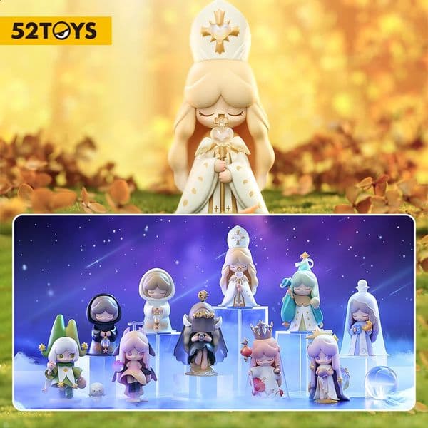 52TOYS Blind Box Laplly Song of the Tarot Mystery Box Random 1PC Cute Action Figure Collectible Toy Desktop Decoration260202BJ