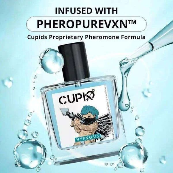 Sealed EDP Cupid 2.0 Long Lasting Hypnosis Pheromone Fragrance Perfume Infused Cologne Men For Women 26L0422