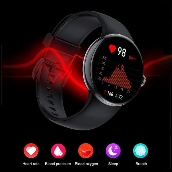 Luxury Quality LA24 High-Quality Fashion Smartwatch 2026 NEWEST 1.3-inch AMOLED Screen Sporty Women's BT Calling for Men and Women Relojes Round Smartwatch