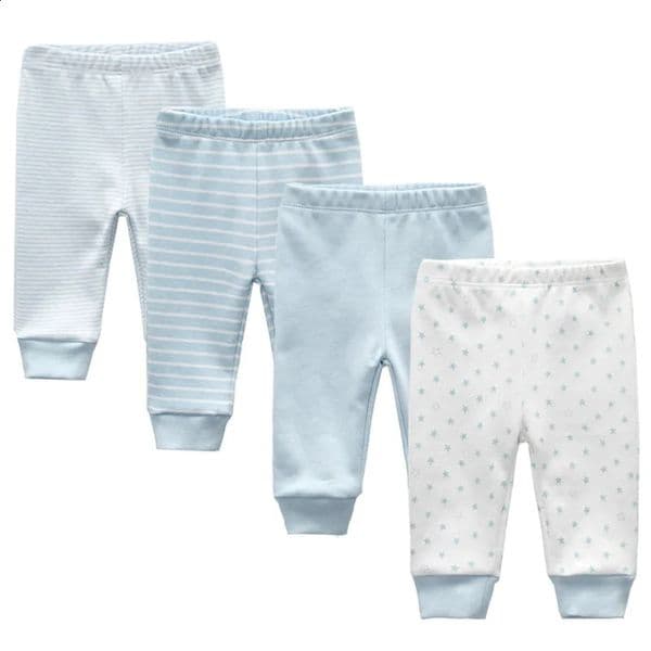 34PCSLOT Baby Boy Legging Solid 024M born Pants Spring Autumn Summer Winter Cotton Infant Gril 260207