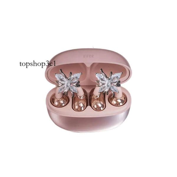 2025 New Butterfly Earrings Bluetooth Ear Clip Wireless Sports Earphones High Appearance Long Battery Life Xingkaisheng