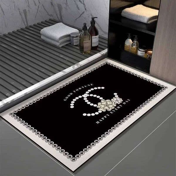 VIKAMA High-End Light Luxury Diatom Mud Anti-Slip Water-Absorbing Decorative Carpet For Bathroom And Home Decor 26Y0211