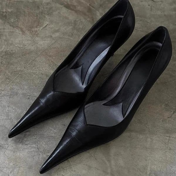 Sexy ner Pointed Toe High Heels Women Shallow Fashion Banquet Dress Shoes Street Style Elegant Pumps Talons Femme 260208