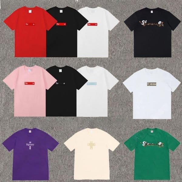 Mens Supremely tshirt designer shirt High-quality Version Clothing Loose Tees Tops Man Casual Street Graffiti Short lseeve designer t shirt