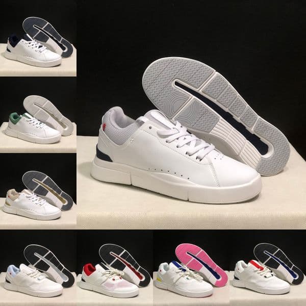 Roger Men Women Casual Shoes Flat Designer Sneaker Leather Triple Black White Ivory Pink Green Red Blue Lady Tennis Comfortable Platform Trainers Sneakers Jogging