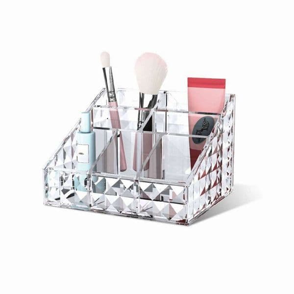 1pc Desktop acrylic cosmetic box, lipstick, makeup brush and skincare organiser box 26Y0211