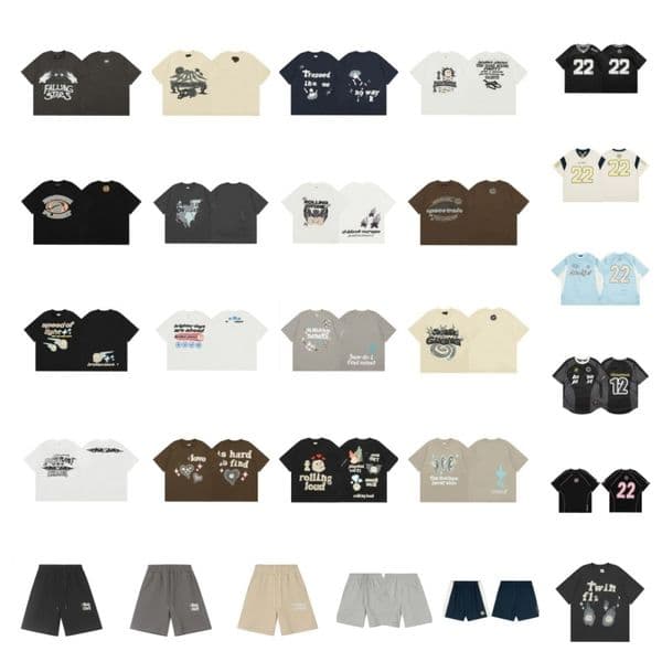 tshirt men fashion womens Short sleeved leisure tracksuit graphic t shirt High quality round neck Street shirts for men designer clothes brand shorts 40000