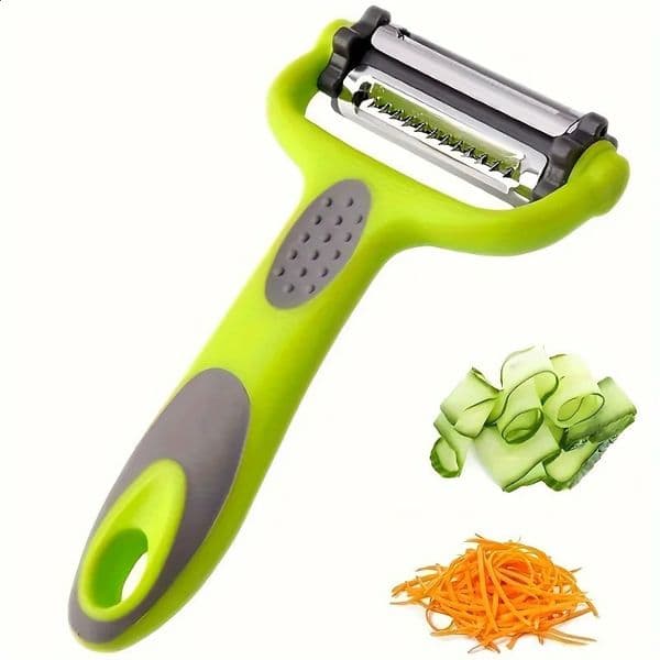 1pc 3in1 Multi Fruit Vegetable Peeler Grater Shredder Potato Peeler Kitchen EssentialMultifunctional Vegetable Cutter 260129