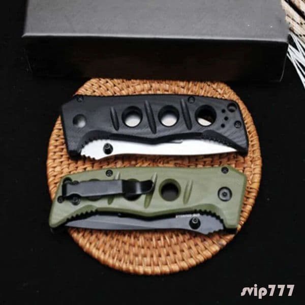 Outdoor 273 knife Tactical Camping Folding Knife G10 Handle Hunting Survival Security Pocket Knives EDC Tool