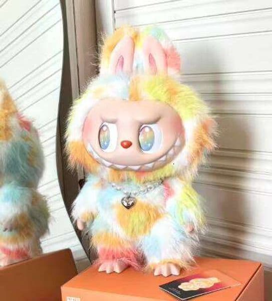 Labubu MONSTERS Big Into Energy ROCK The UNIVERSE Cute Cotton Vinyl Plush Doll For Gifts Yizhixing