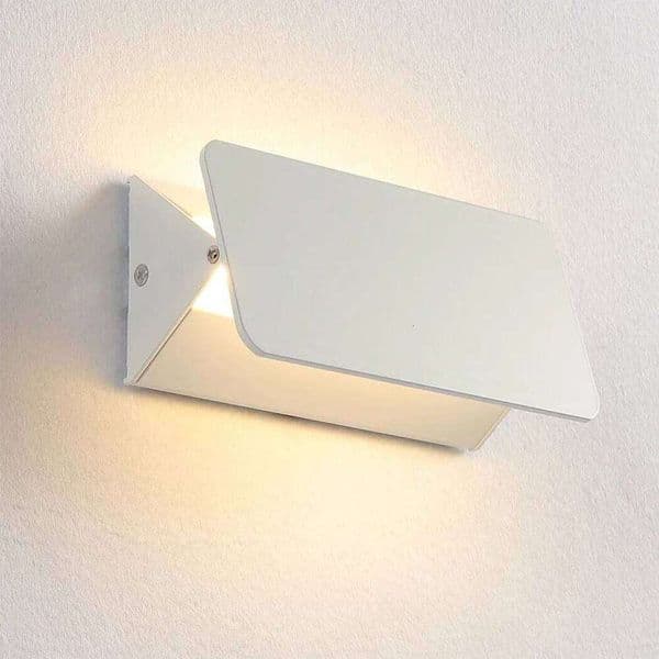 Indoor LED Lamp Adjustable Angle Aluminum Alloy Wall Light Home Living Room Bedroom Vanity Mirror Bedside Lights H260224