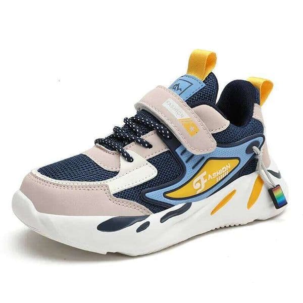 Kid Sneakers Walking Mesh Breathable Casual Sport For Boys Girl Lightweight Running Shoes 26W0224